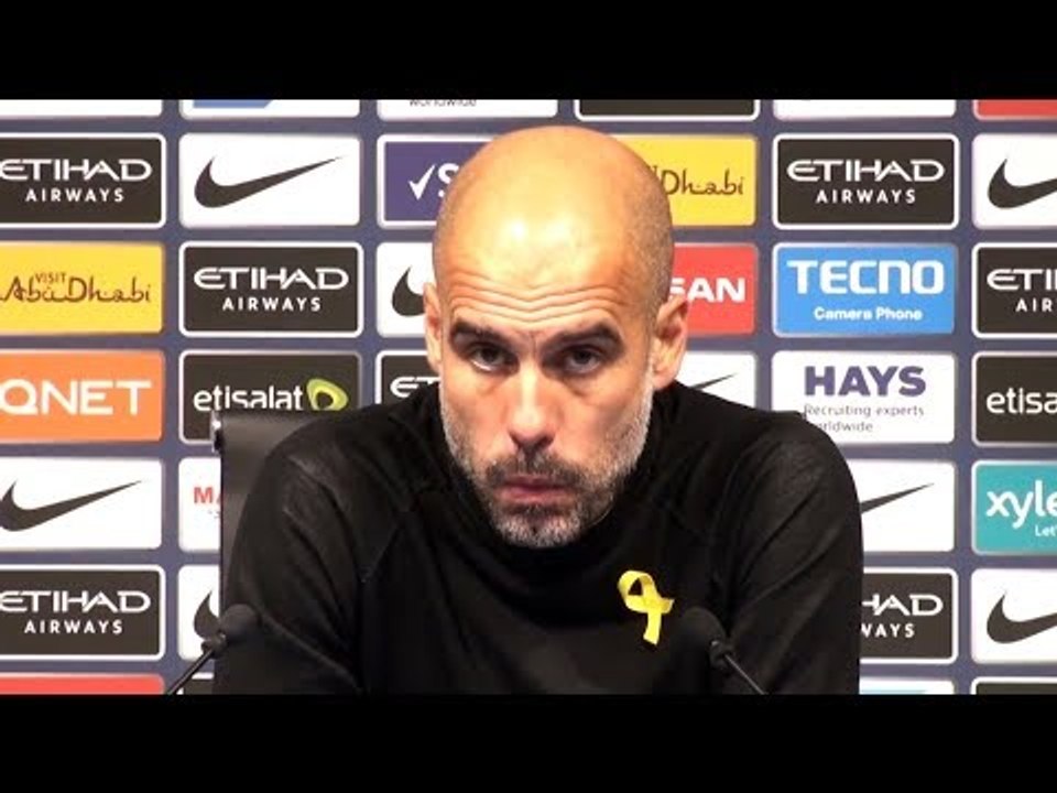 Manchester City 2-0 Brighton - Pep Guardiola Fu...