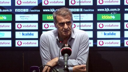 Şenol Güneş: “Tek pasla oynadığımız zaman çok iyiyiz” -1-