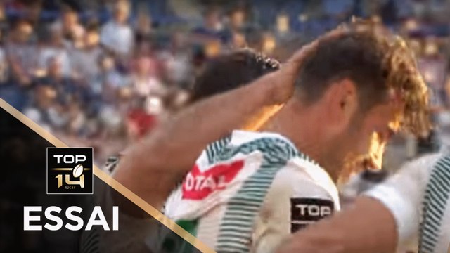 TOP 14 - Essai Antoine HASTOY 2 (SP) - Agen - Pau - J6 - Saison 2018/2019