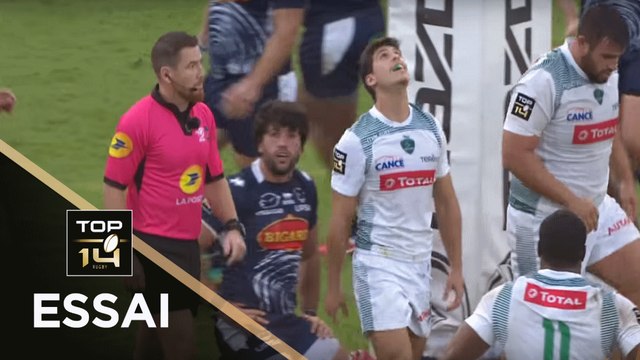 TOP 14 - Essai Thibault DAUBAGNA (SP) - Agen - Pau - J6 - Saison 2018/2019