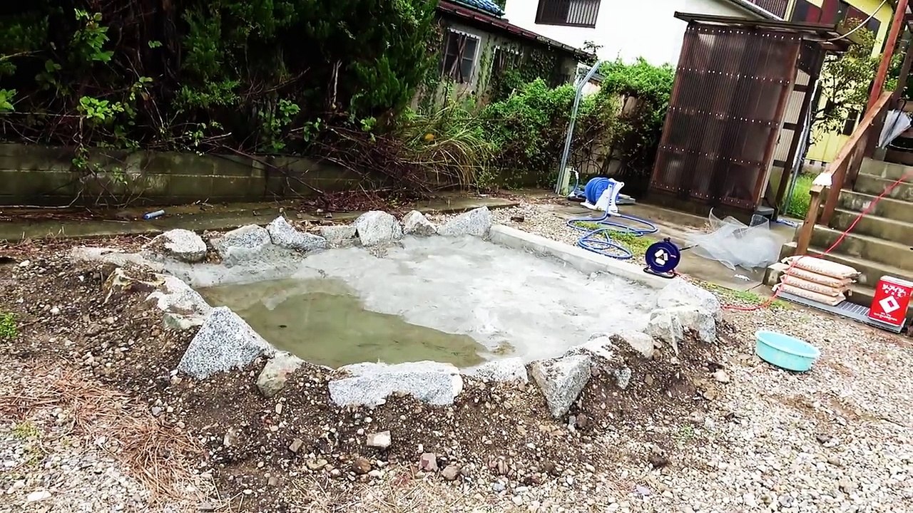 池の水全部入れてみた。その結果・・・