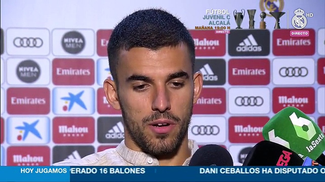 Ceballos: "Ha sido mi mejor partido en el Madrid, he dado otro aire al equipo"