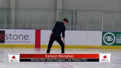 Novice Men Short Program - 2018 Fall Competitive Invitational- Blue Arena