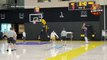 Brandon Ingram can't miss a corner 3 pointer at Lakers practice