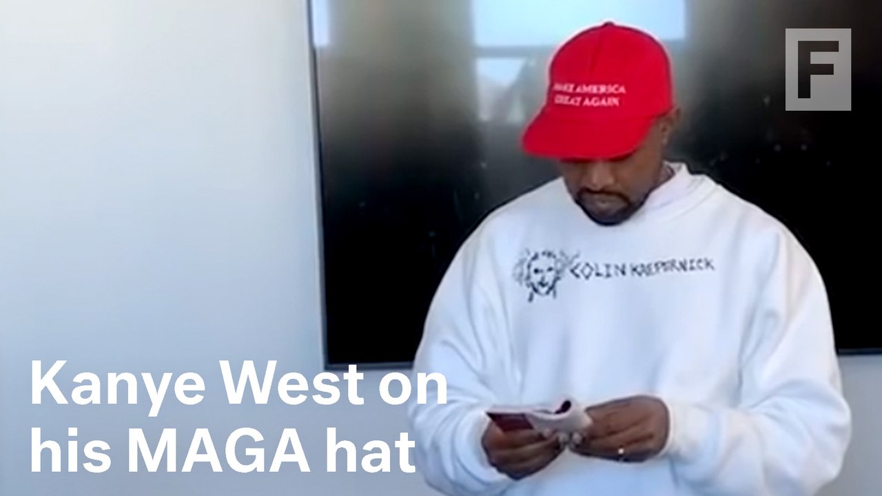 Kanye West explains his MAGA hat