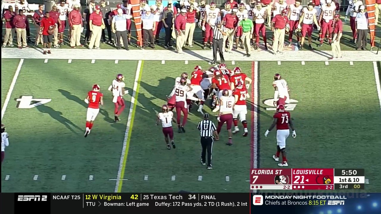 FSU at Louisville 2018 2nd Half Cfedit