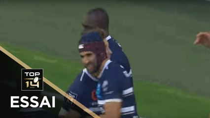 TOP 14 - Essai Romain LONCA (UBB) - Bordeaux-Bègles - La Rochelle - J6 - Saison 2018/2019