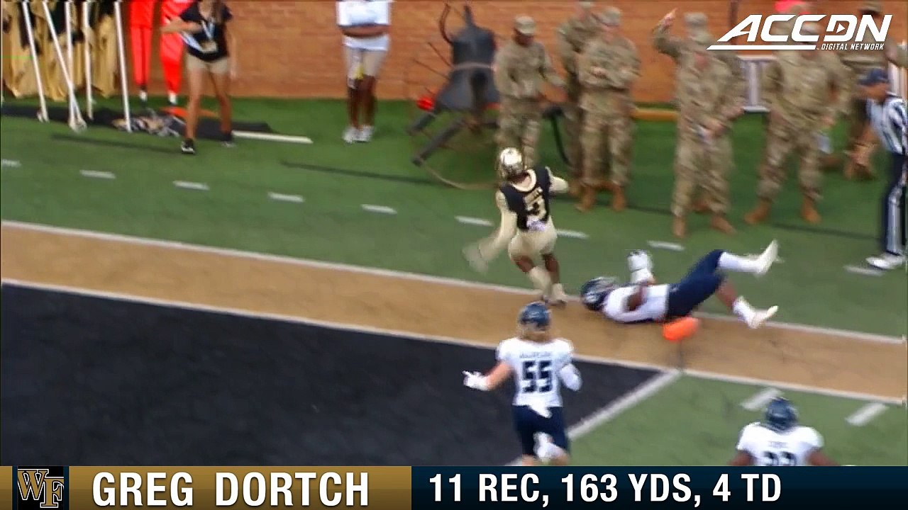 Wake Forest WR Greg Dortch Is Unstoppable vs. Rice