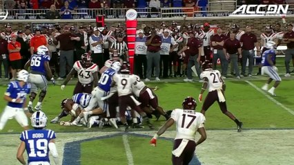 Virginia Tech vs. Duke Football Highlights (2018)