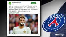 Neymar dá lençol humilhante e adversário não aguenta e parte pra agressão