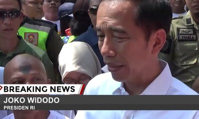 Jokowi Putuskan Status Bencana Sulteng Usai Cek Lapangan