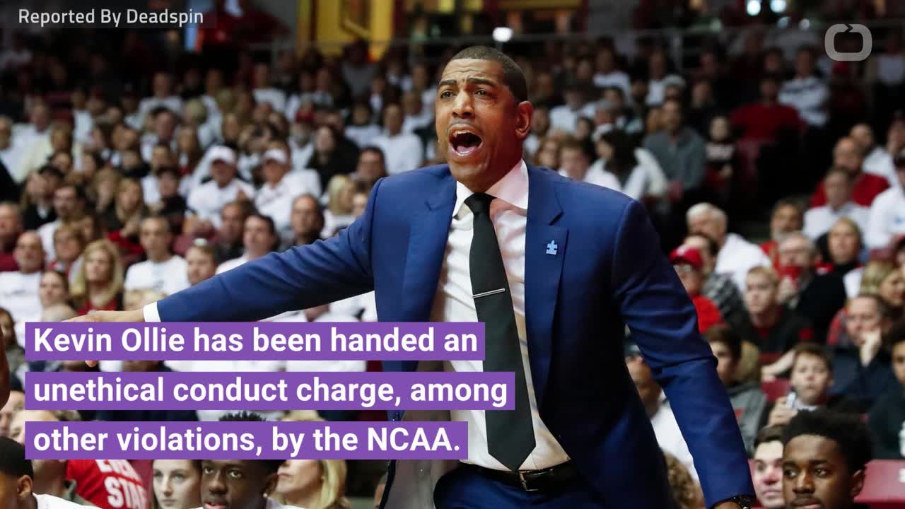Former NCAA Basketball Coach Hit With Conduct Charge video