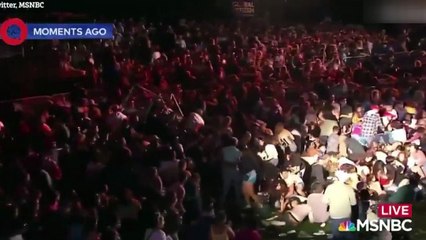 New York'ta konser alanında panik