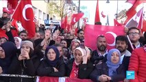 Erdogan met with supporters and protestors in Cologne