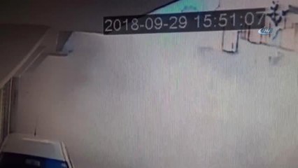 Gaziantep'te İstinat Duvarı Böyle Çöktü