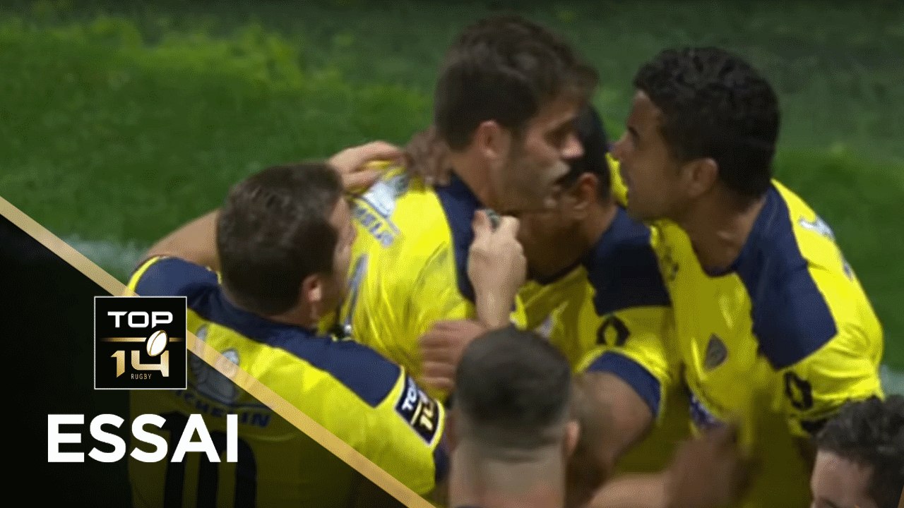 TOP 14 - Essai Damian PENAUD (ASM) - Clermont - Toulon - J6 - Saison 2018/2019
