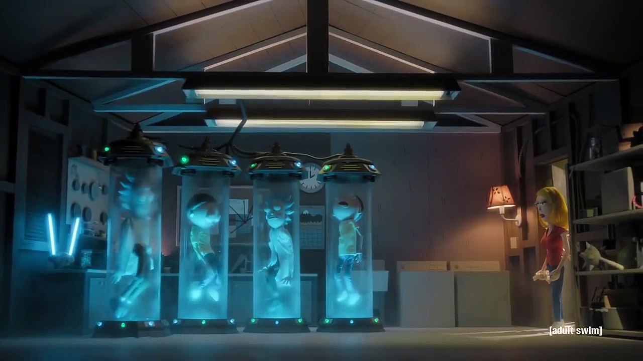 Beth in the Garage   Rick and Morty