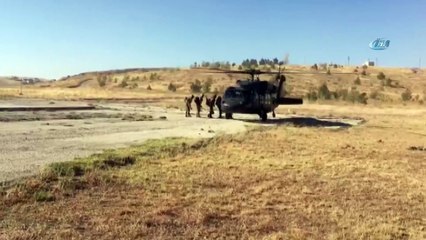 Van'da terör operasyonunda toprağa gömülü büyük miktarda yaşam malzemesi ele geçirildi