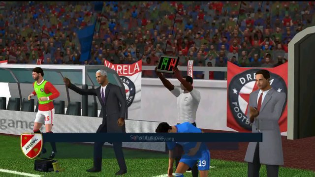YusMer Gaming Dream FC 3-1 Arsenal football match playstation xbox pes 2018
