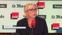 Marine Le Pen sur les dotations publiques de son parti : 