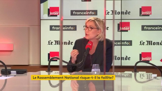 Marine Le Pen : Dans cette affaire des assistants parlementaires, nous sommes totalement innocents