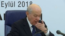 Bahçeli: 'Uyuşturucu konusunda hiç kimse bize ayar veremez' - ANKARA