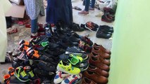 'Simitçi Erkan' Suriyeli yetimlerin ayaklarını ısıttı - HATAY