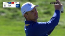 Superbe coup de golf de Justin Rose