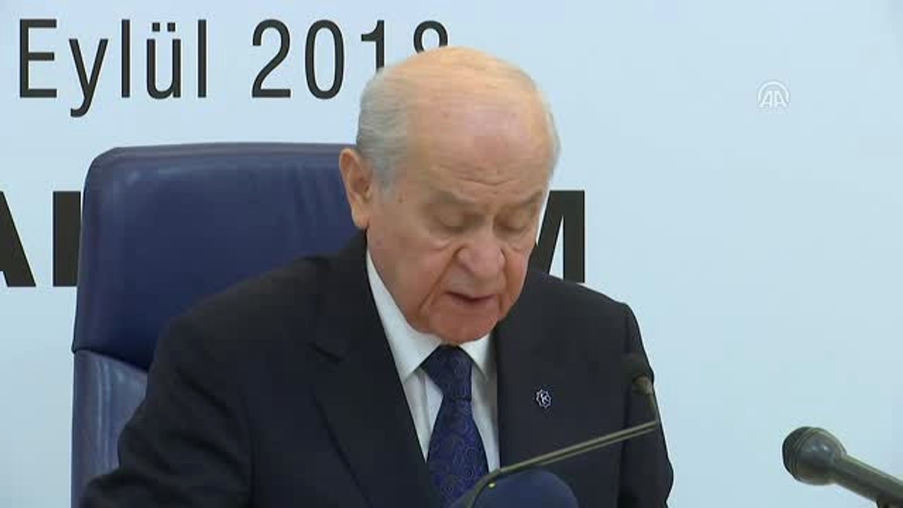 Bahçeli: "Mhp Hiç Kimseye, Hiçbir Çevreye, Hiçbir Şeye Muhtaç ve Mecbur Değildir"