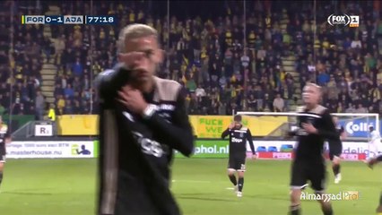 مساهمة و هدف حكيم زياش أمام فورتونا سيتارد