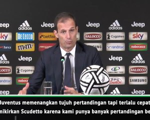 Juventus Perlu Peningkatan Untuk Jadi Juara Serie A - Allegri