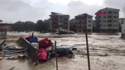Sakarya Kaynarca'ya Sel Böyle Geldi Ek
