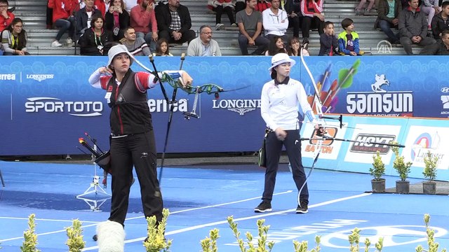 Okçuluk Dünya Kupası'nda gümüş madalya - SAMSUN