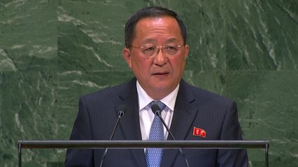 리용호 "안전 확신없이 일방적 핵무장 해제 없다" / YTN