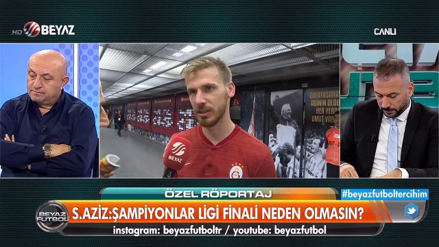 Serdar Aziz: Şampiyonlar Ligi hayalimiz var