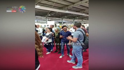 كرم مراد يودع جمهور معرض عمان الدولى