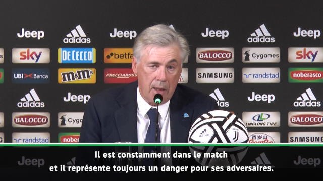 7e j. - Ancelotti : Ronaldo représente toujours un danger