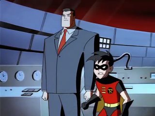 Superman saves Bruce Wayne from Brainiac