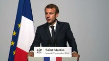 Inauguration de la nouvelle préfecture de Saint-Martin par Emmanuel Macron