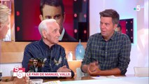 VIDÉO.  Charles Aznavour tacle Manuel Valls