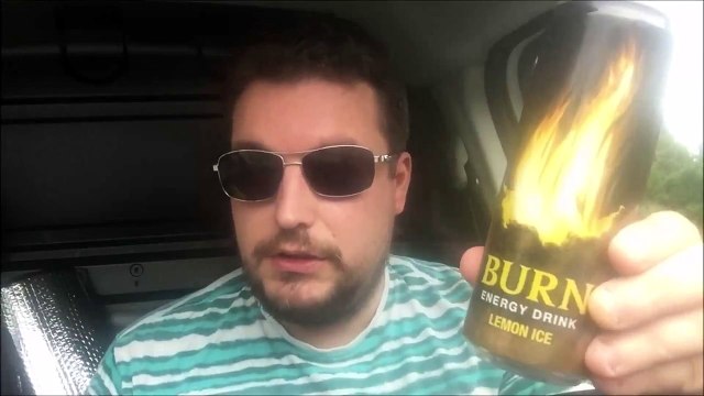 Burn Energy Drink Lemon Ice Französisch Review und Test