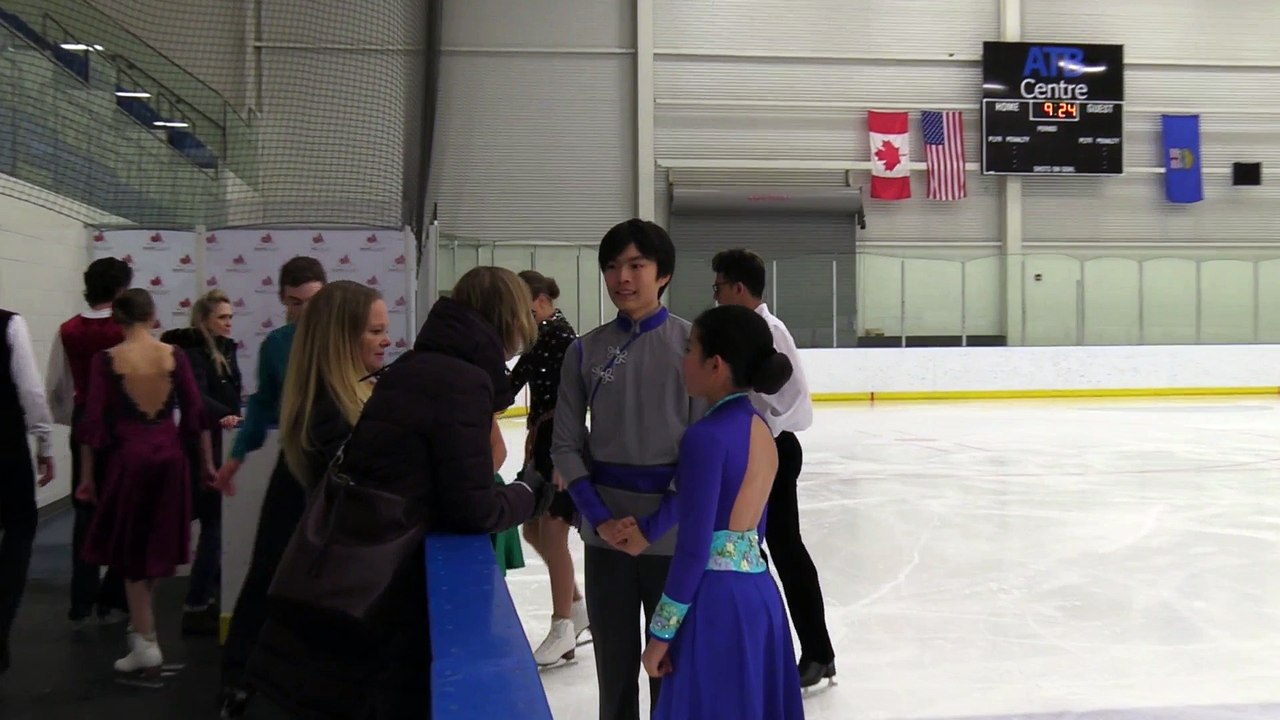 Pre Novice Free Dance (Part 1) 2018 Fall Competitive Invitational- Blue Arena