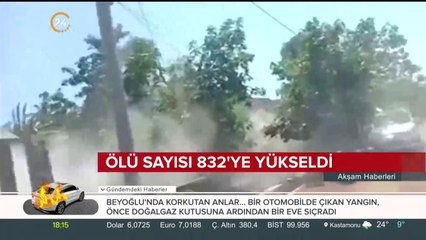 Endonezya'da hayatını kaybedenlerin sayısı 832'ye yükseldi