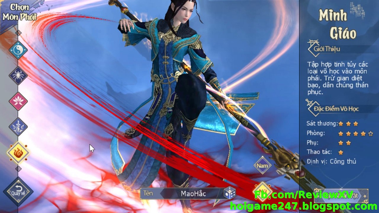 Cửu Âm 3D Việt Hóa Ngày Đầu Ra Mắt - hoigame247