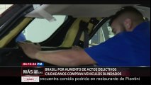 Brasil Por Aumento De Actos Delictivos Ciudadanos Compran Vehiculos Blindados.