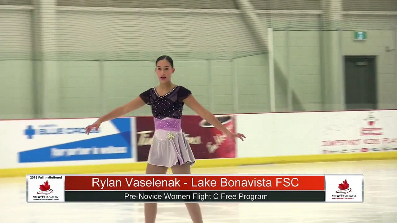 Pre-Novice Women Free Program - Flight C - Grou...