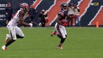 Taylor Gabriel explodes into open space on 33-yard catch