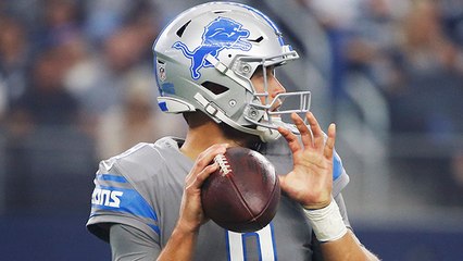 Stafford threads the needle to Golden Tate for a first down