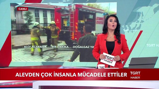 Alevden Çok İnsanla Uğraştılar! İtfaiyecilerin Zor Anları...