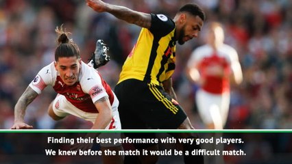 Arsenal leave it late to beat Watford - Emery and Gracia react